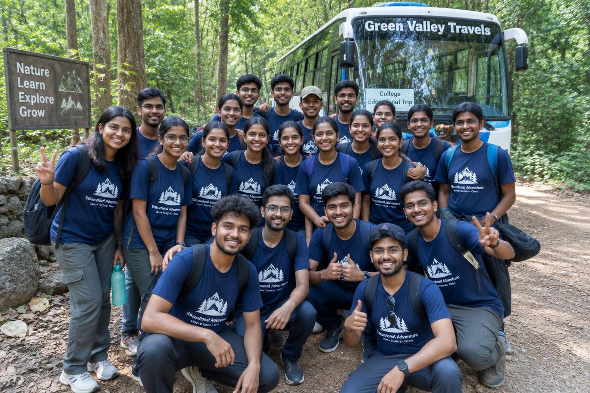 College batch, educational tour