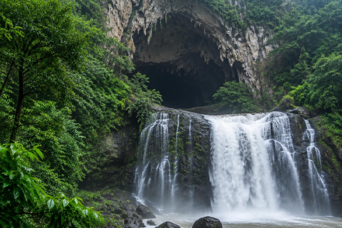 Kachargad Caves & Hazra Fall